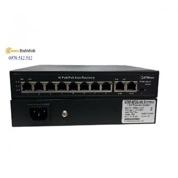 Switch POE 8 Cổng GTwave Hàn Quốc GT8P-8F2-HA